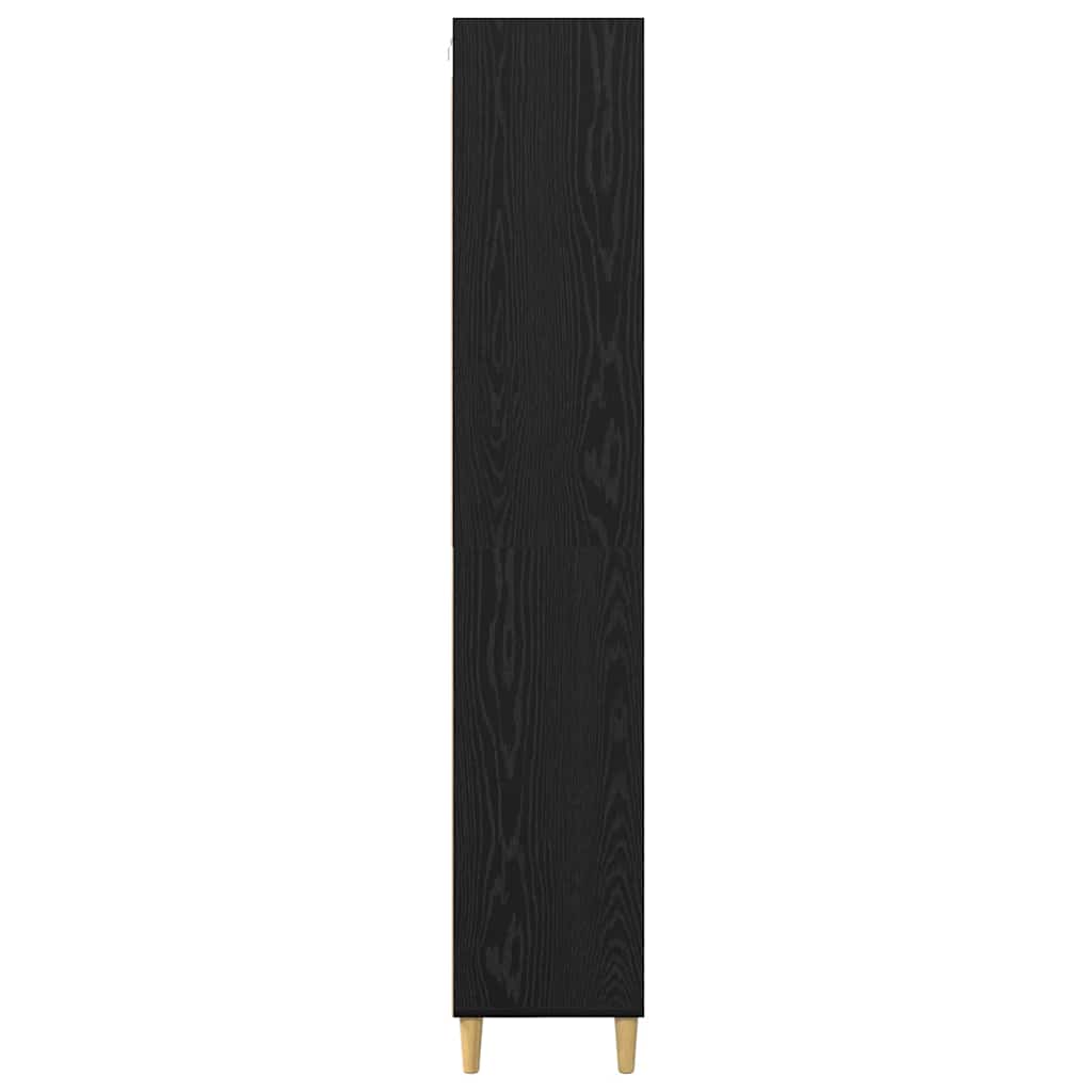 Highboard Sort eg 69,5 x 32,5 x 180 cm Konstrueret træ