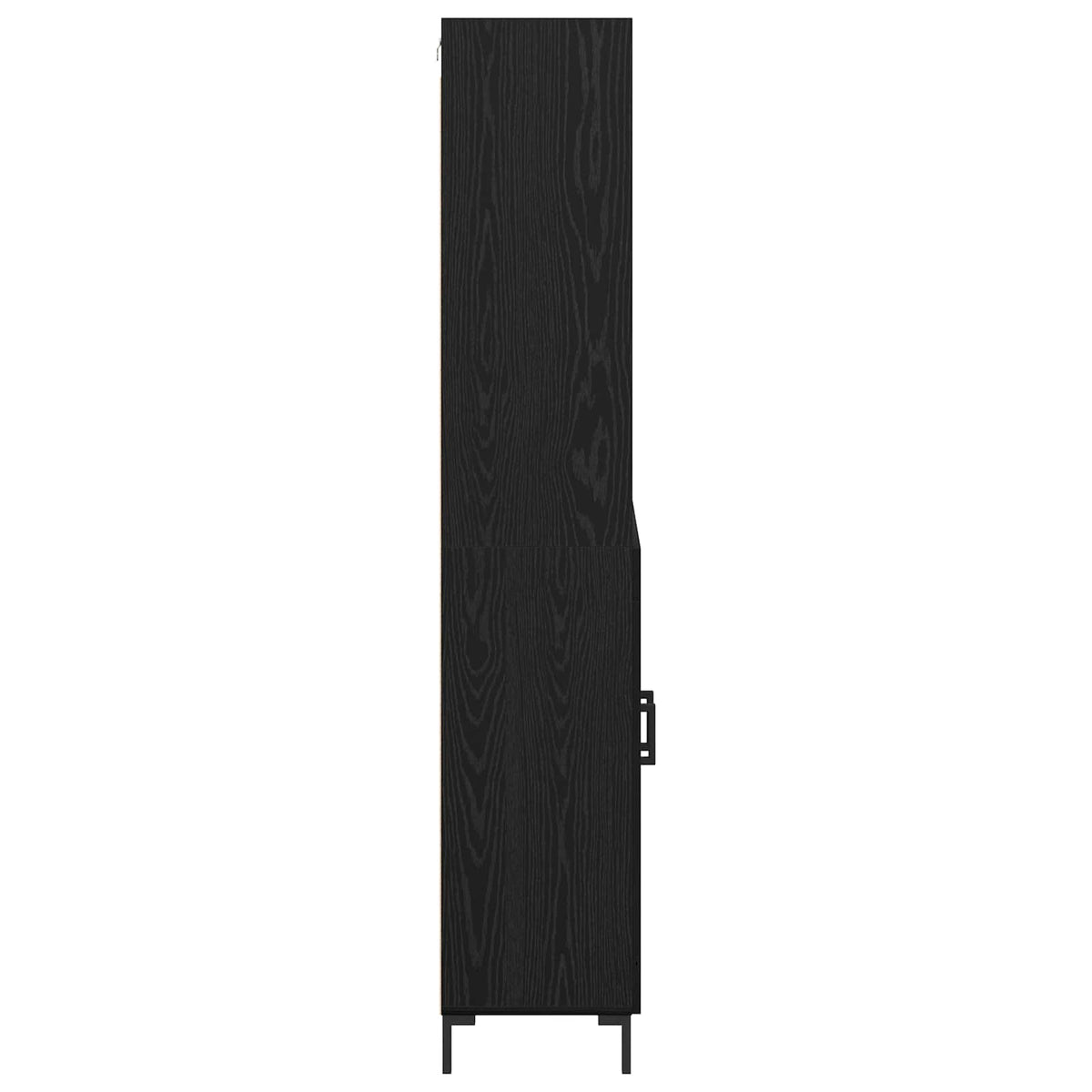Highboard Sort eg 69,5 x 34 x 180 cm Konstrueret træ