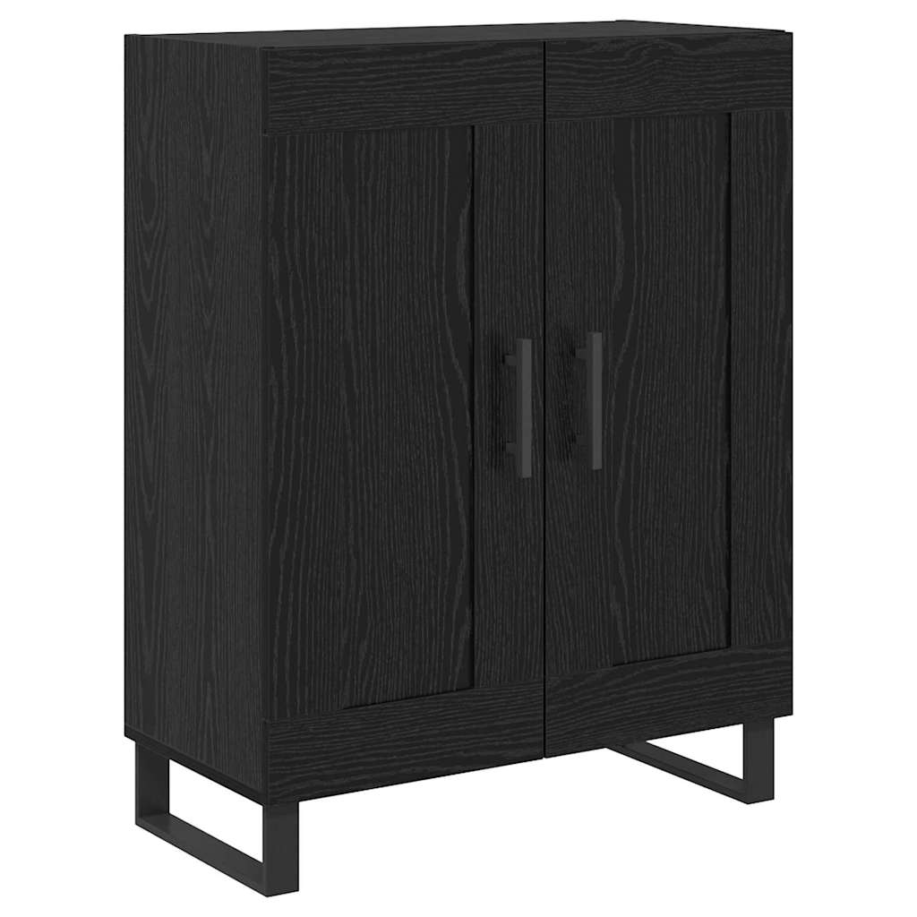 Highboard 2 stk. Sort eg 69,5 x 34 x 180 cm Konstrueret træ