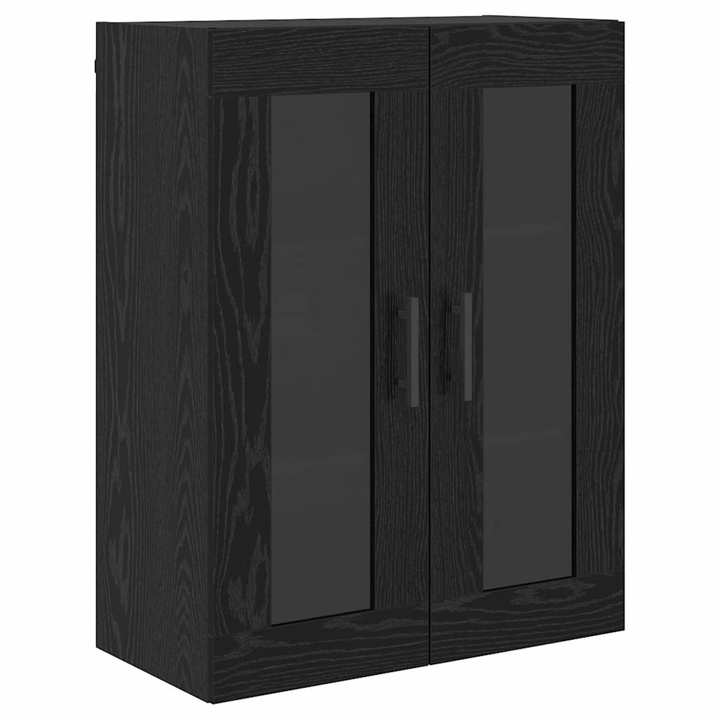 Highboard 2 stk. Sort eg 69,5 x 34 x 180 cm Konstrueret træ
