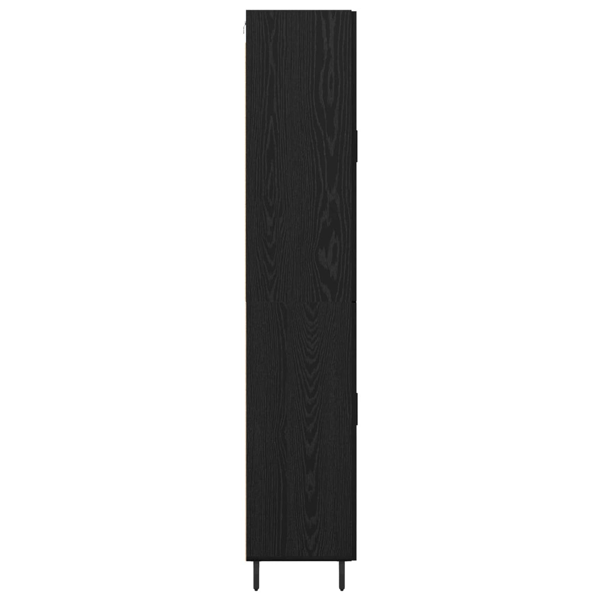 Highboard 2 stk. Sort eg 69,5 x 34 x 180 cm Konstrueret træ