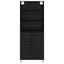 Highboard 2 stk. Sort eg 69,5 x 34 x 180 cm