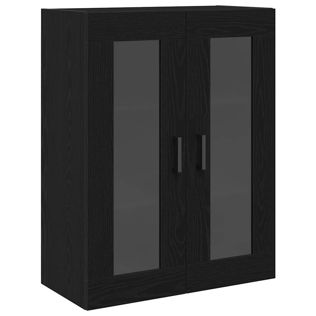 Highboard 2 stk. Sort eg 69,5 x 34 x 180 cm Konstrueret træ