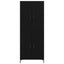 Highboard 2 stk. Sort eg 69,5 x 34 x 180 cm Konstrueret træ