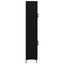 Highboard 2 stk. Sort eg 69,5 x 34 x 180 cm Konstrueret træ
