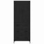 Highboard 2 stk. Sort eg 69,5 x 34 x 180 cm Konstrueret træ