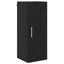 Highboard 2 stk. Sort eg 34,5 x 34 x 180 cm Konstrueret træ