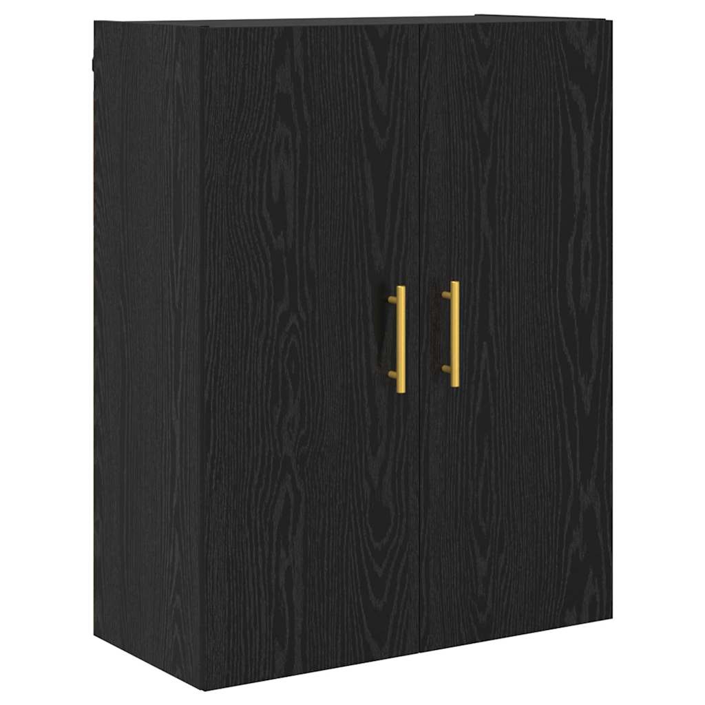 Highboard Sort eg 69,5 x 34 x 180 cm Konstrueret træ