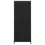 Highboard Sort eg 69,5 x 34 x 180 cm Konstrueret træ