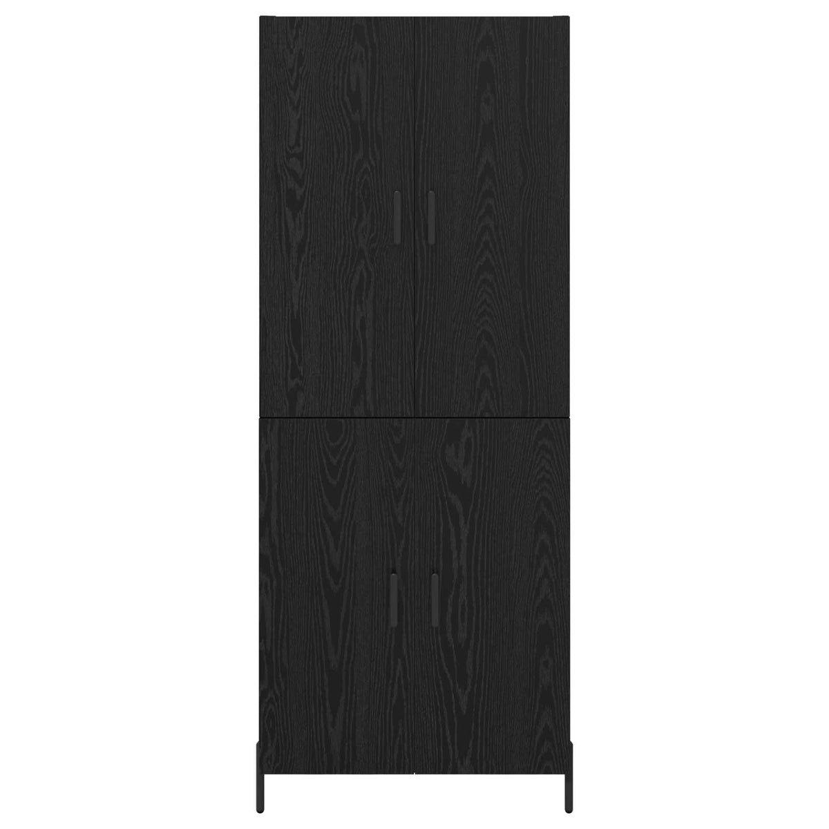 Highboard Sort eg 69,5 x 34 x 180 cm Konstrueret træ