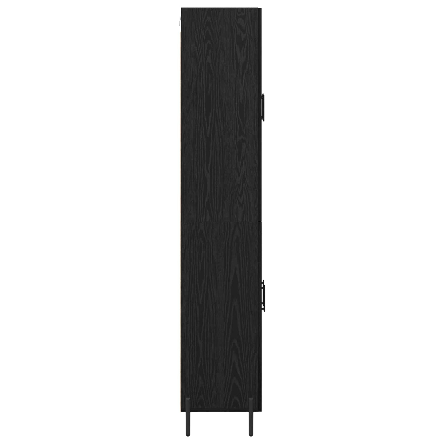 Highboard Sort eg 69,5 x 34 x 180 cm Konstrueret træ
