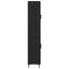 Highboard 2 stk. Sort eg 69,5 x 34 x 180 cm Konstrueret træ