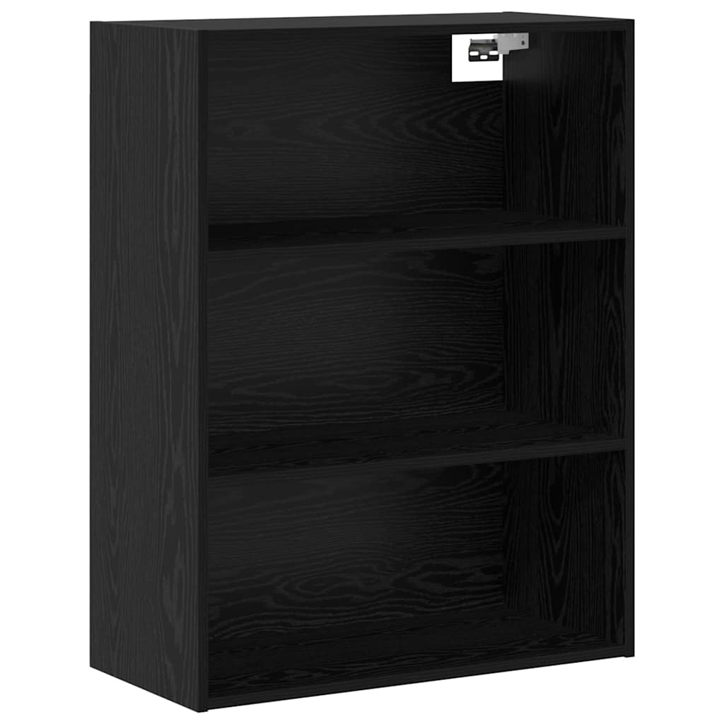 Highboard 2 stk. Sort eg 69,5 x 34 x 180 cm Konstrueret træ