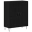 Highboard Sort eg 69,5 x 34 x 180 cm Konstrueret træ