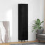 Highboard Sort eg 34,5 x 34 x 180 cm Konstrueret træ
