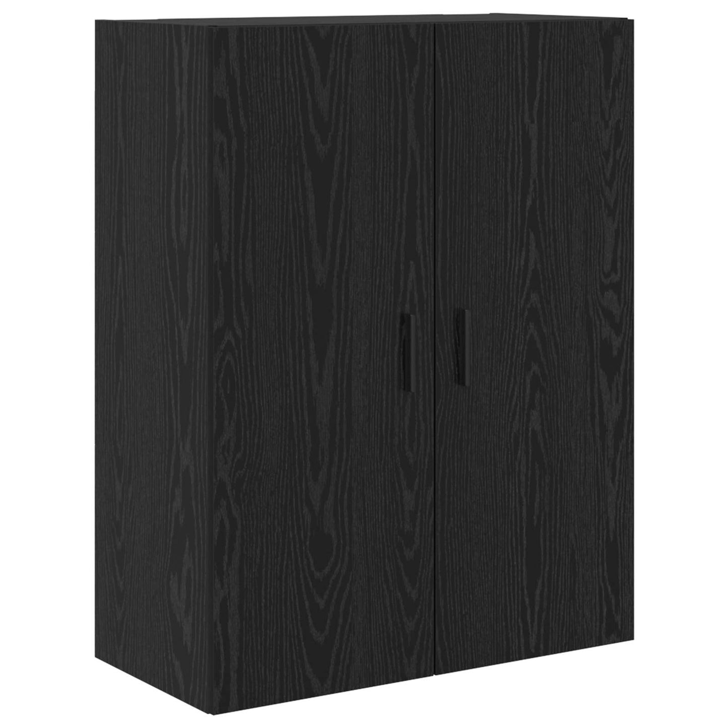 Highboard 2 stk. Sort eg 69,5 x 34 x 180 cm Konstrueret træ