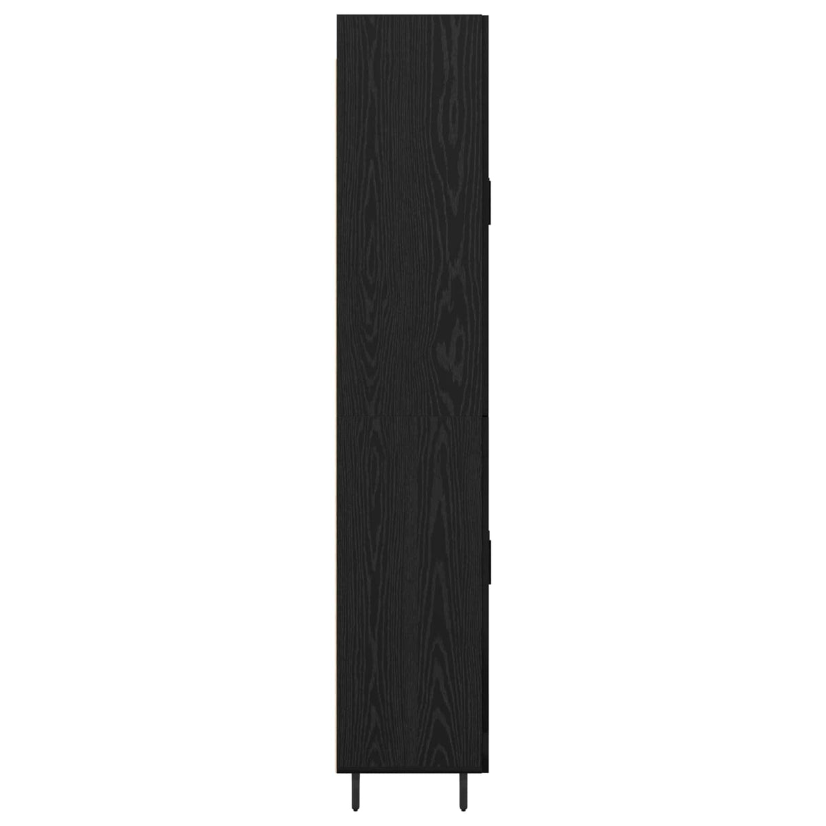 Highboard 2 stk. Sort eg 69,5 x 34 x 180 cm Konstrueret træ