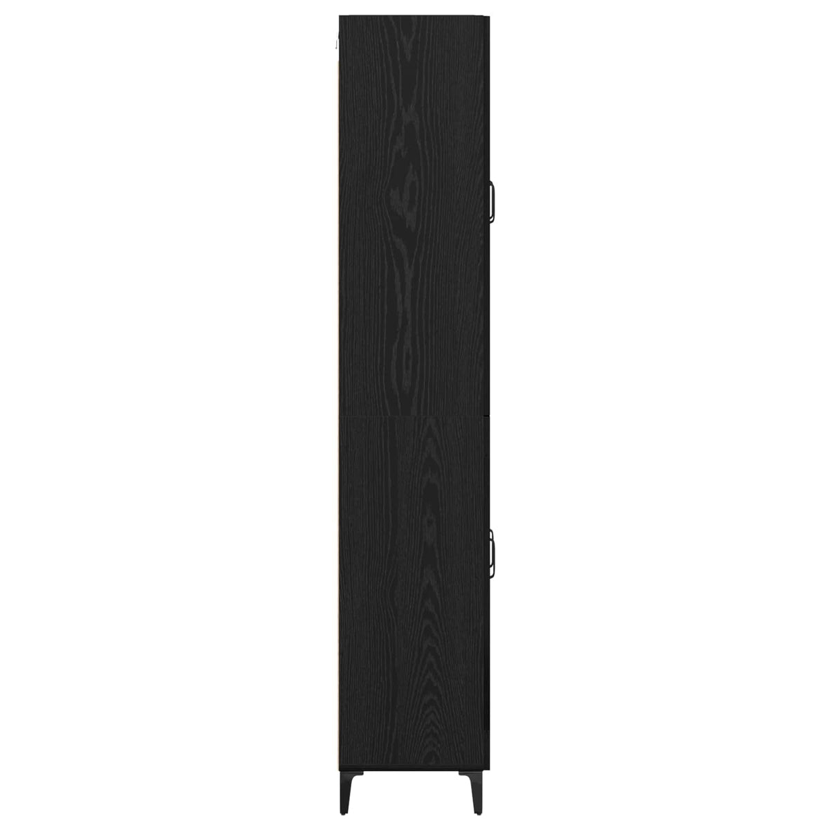 Highboard Sort eg 69,5 x 34 x 180 cm Konstrueret træ