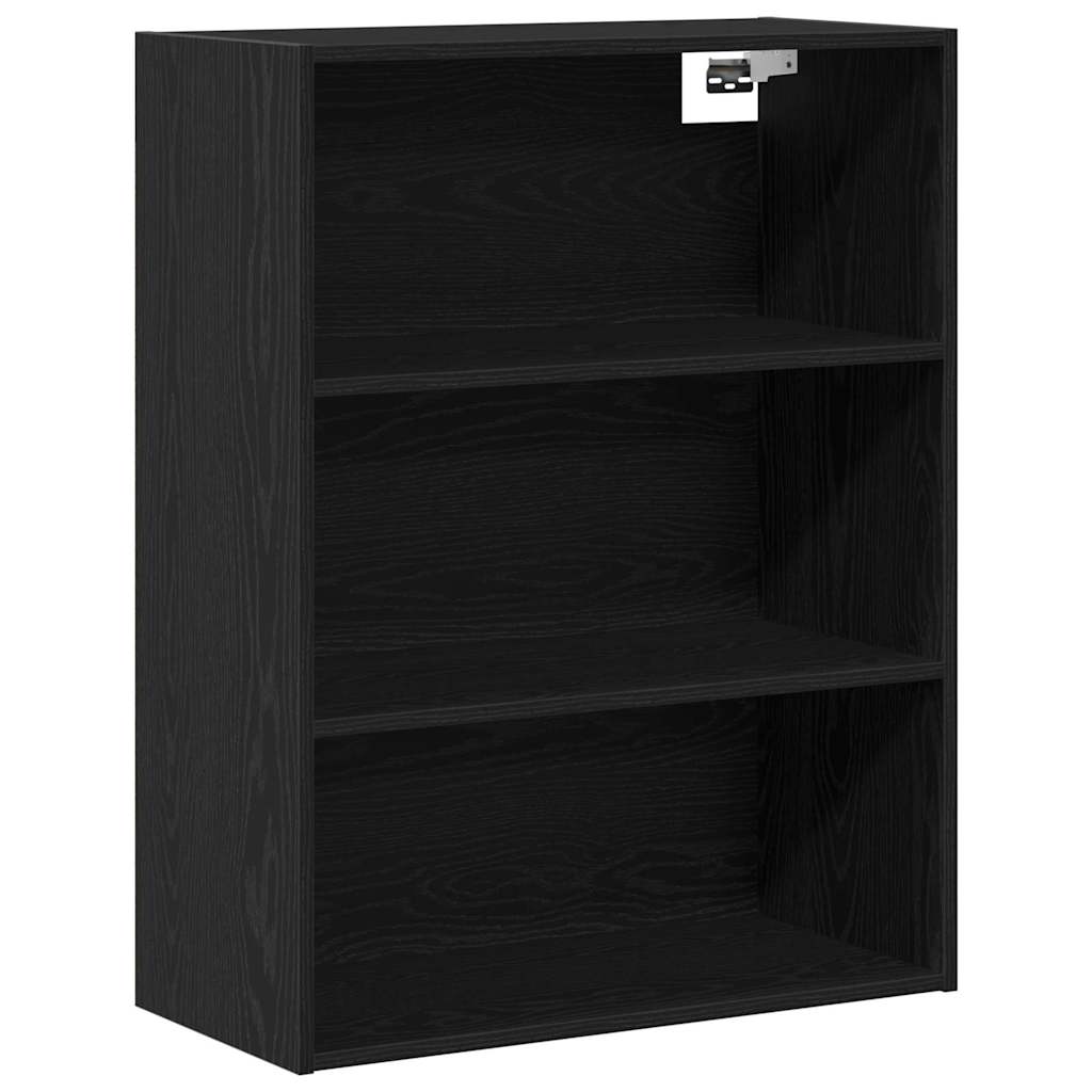 Highboard Sort eg 69,5 x 34 x 180 cm Konstrueret træ