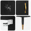 Highboard 2 stk. Sort eg 69,5 x 34 x 180 cm Konstrueret træ