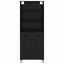 Highboard Sort eg 69,5 x 34 x 180 cm Konstrueret træ