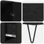 Highboard 2 stk. Sort eg 69,5 x 34 x 180 cm Konstrueret træ
