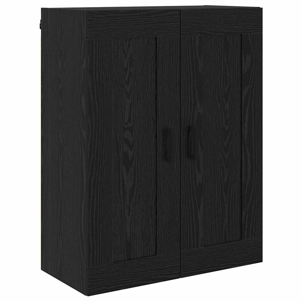 Highboard 2 stk. Sort eg 69,5 x 34 x 180 cm Konstrueret træ