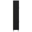Highboard 2 stk. Sort eg 69,5 x 34 x 180 cm Konstrueret træ