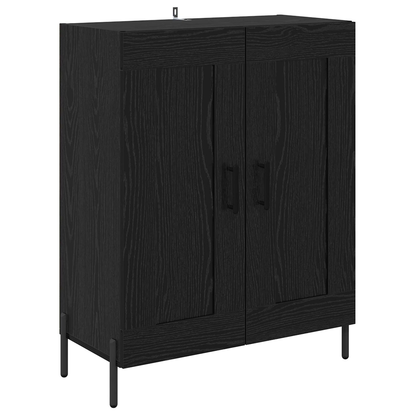 Highboard Sort eg 69,5 x 34 x 180 cm Konstrueret træ