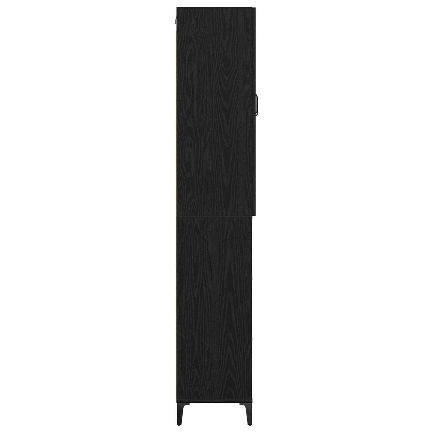 Highboard Sort eg 69,5 x 34 x 180 cm Konstrueret træ