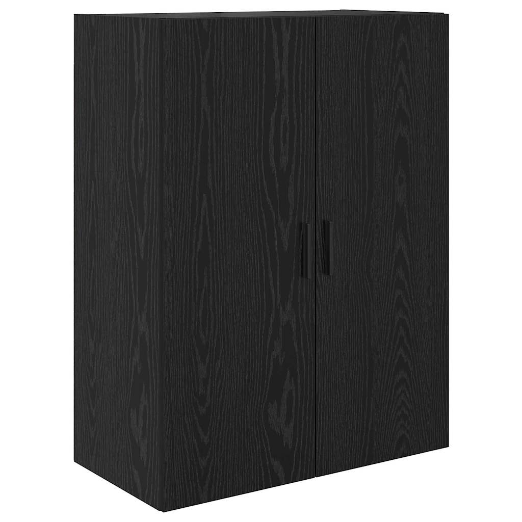 Highboard 2 stk. Sort eg 69,5 x 34 x 180 cm Konstrueret træ