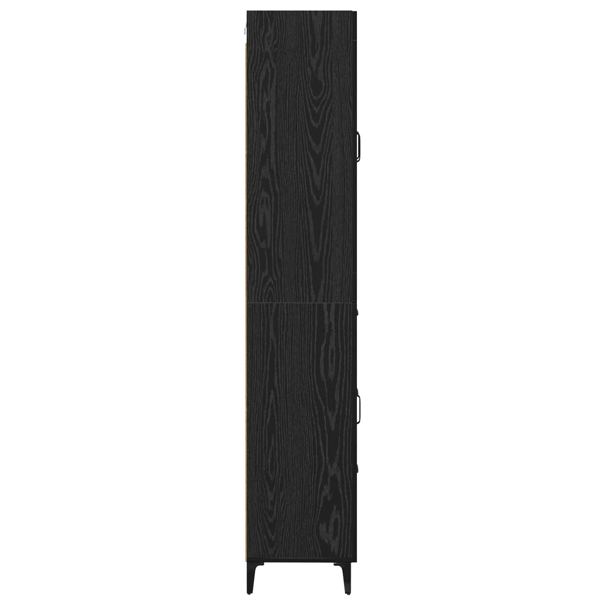 Highboard Sort eg 69,5 x 34 x 180 cm Konstrueret træ