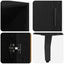 Highboard 2 stk. Sort eg 69,5 x 34 x 180 cm Konstrueret træ