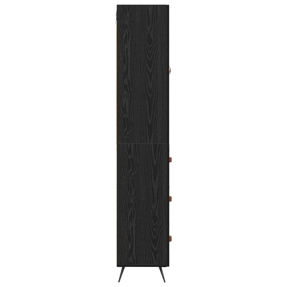 Highboard Sort eg 69,5 x 34 x 180 cm Konstrueret træ