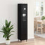 Highboard Sort eg 34,5 x 34 x 180 cm Konstrueret træ