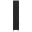 Highboard 2 stk. Sort eg 69,5 x 34 x 180 cm Konstrueret træ