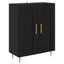Highboard Sort eg 69,5 x 34 x 180 cm Konstrueret træ
