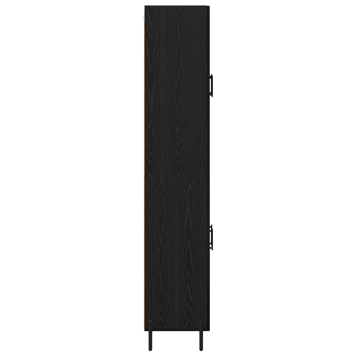 Highboard Sort eg 69,5 x 34 x 180 cm Konstrueret træ