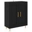 Highboard Sort eg 69,5 x 34 x 180 cm Konstrueret træ