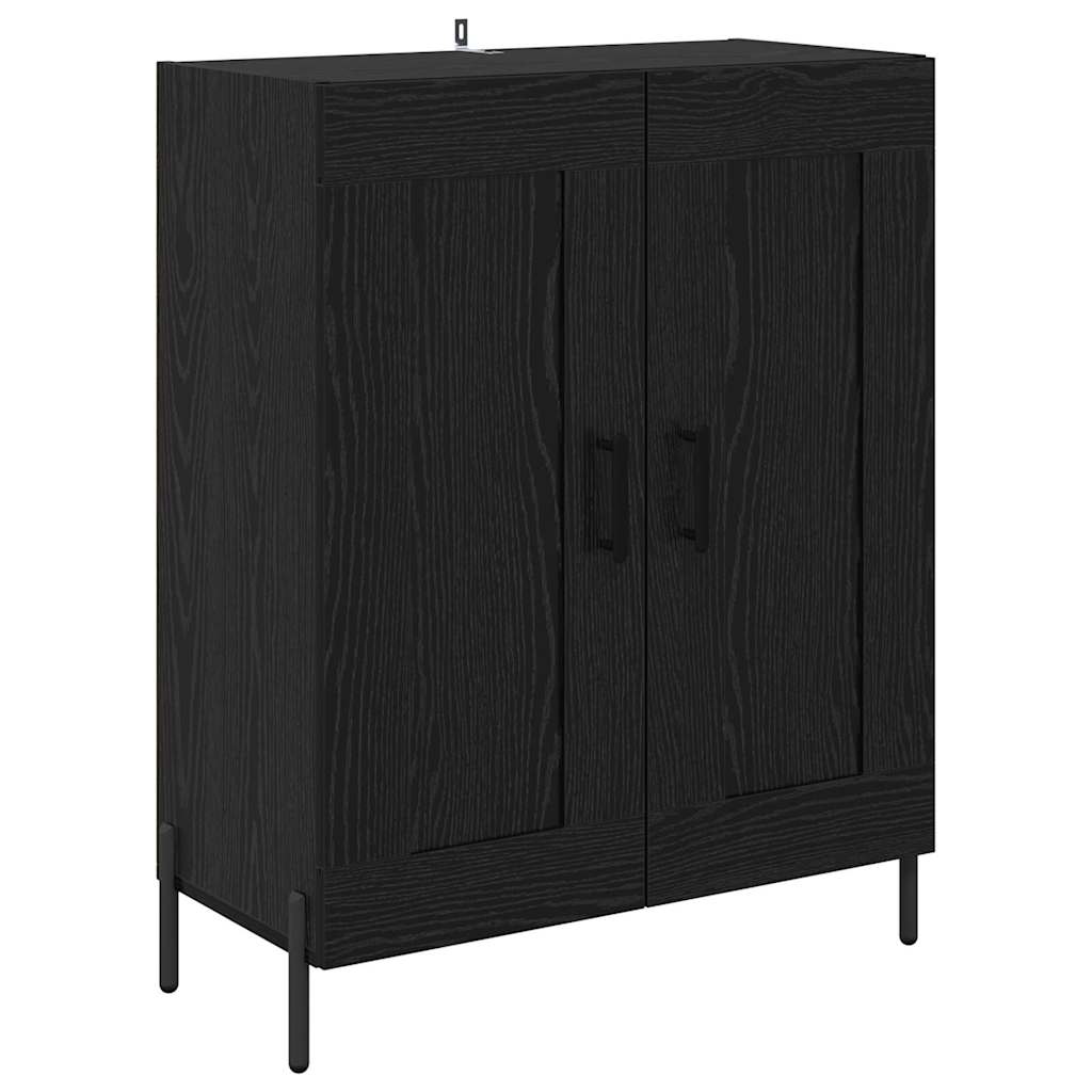 Highboard Sort eg 69,5 x 34 x 180 cm Konstrueret træ