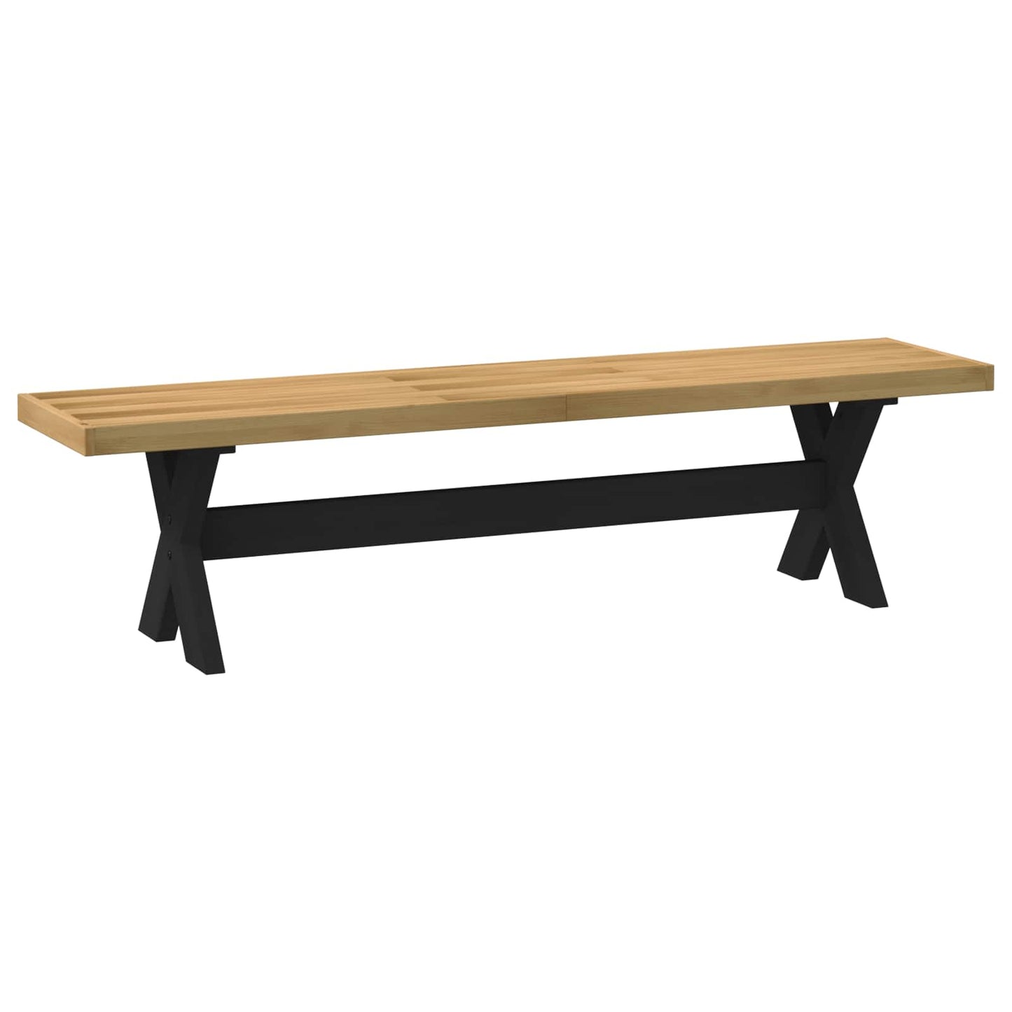 Spisebænk NOAIN 160 x 41 x 45 cm Massivt fyrretræ Naturfarvet