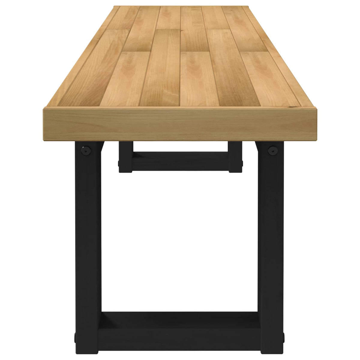 Spisebænk NOAIN 160 x 41 x 45 cm Massivt fyrretræ Naturfarvet