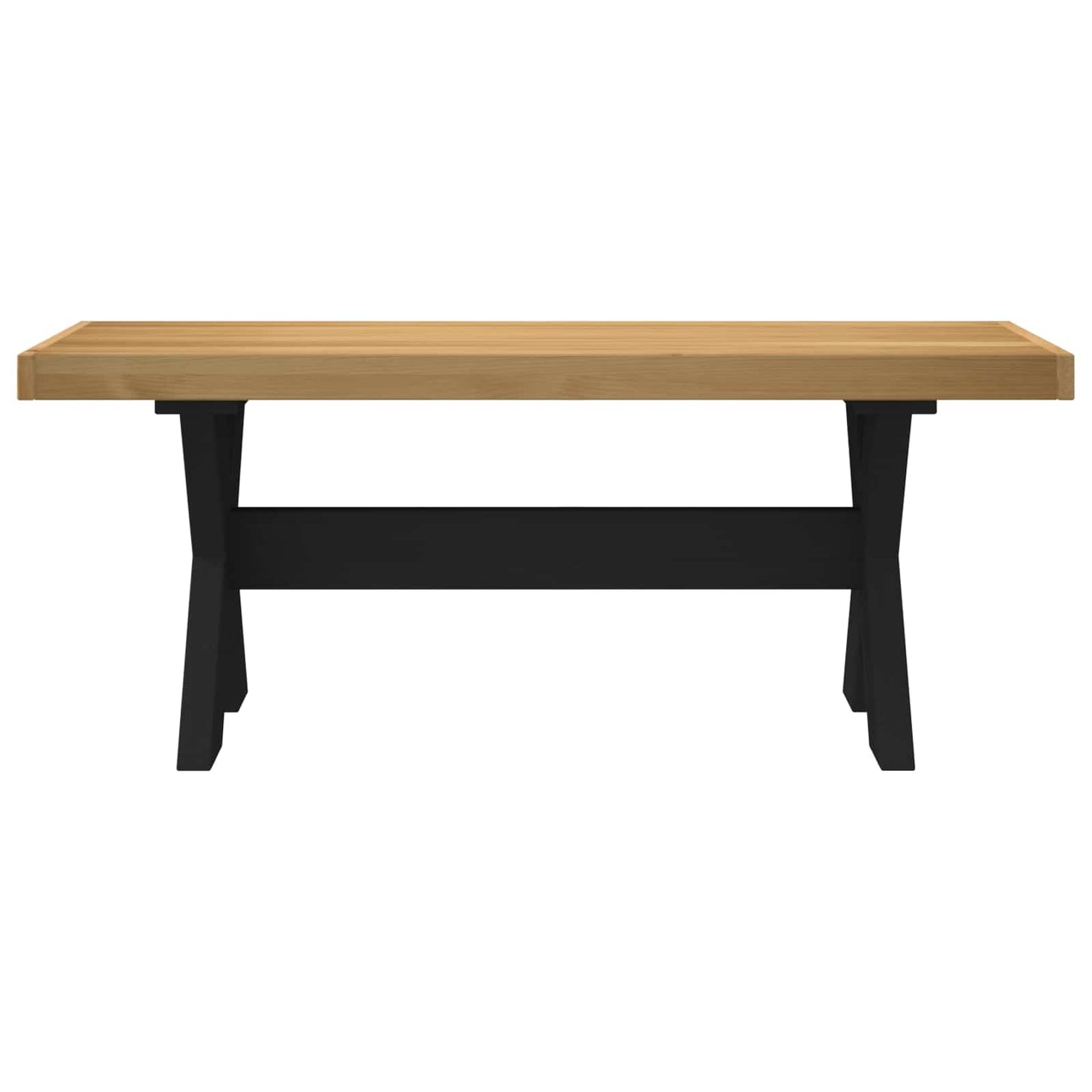 Spisebænk NOAIN 120 x 41 x 45 cm Massivt fyrretræ Naturfarvet