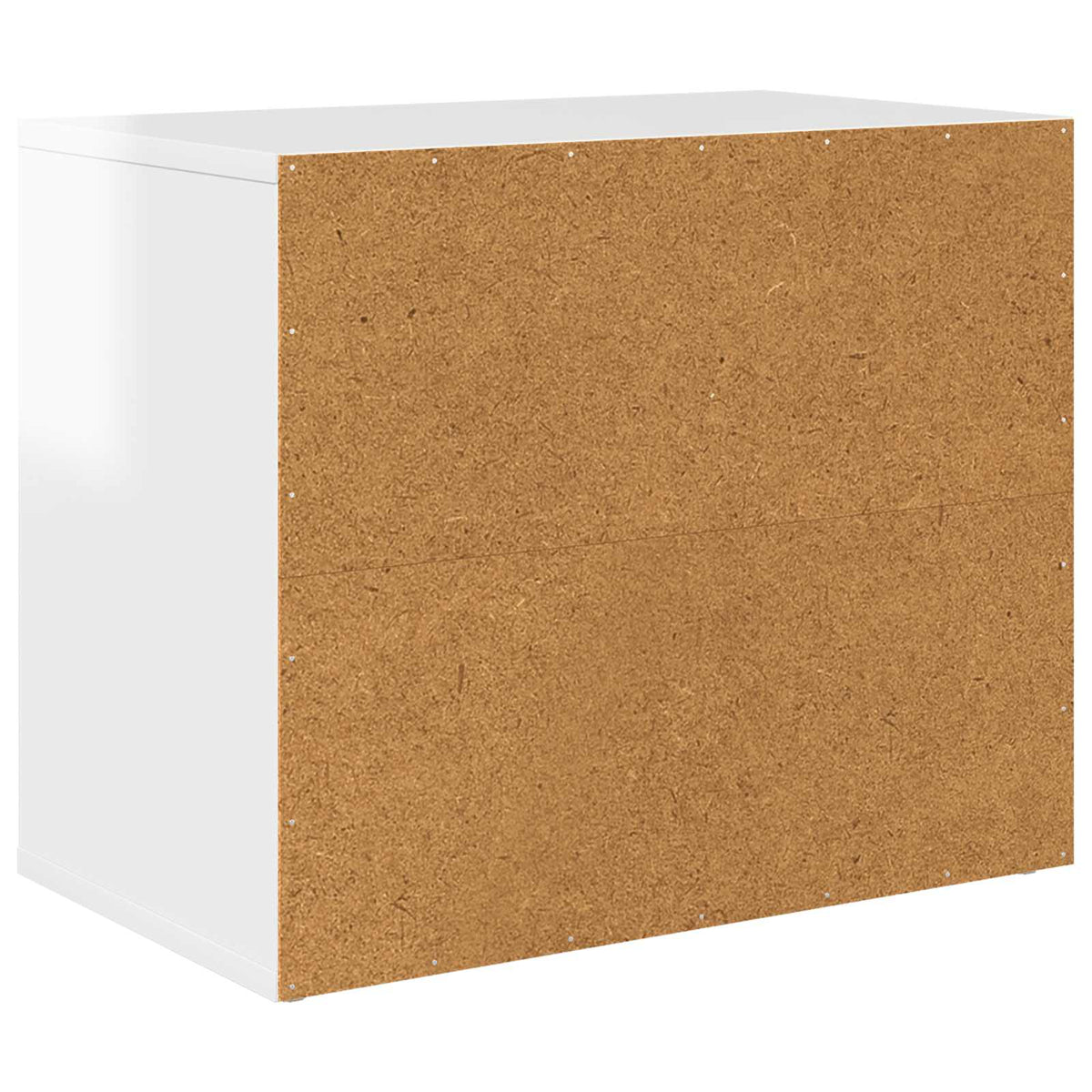 Kat Hus Gloss Hvid 51 x 30 x 42,5 cm Konstrueret træ