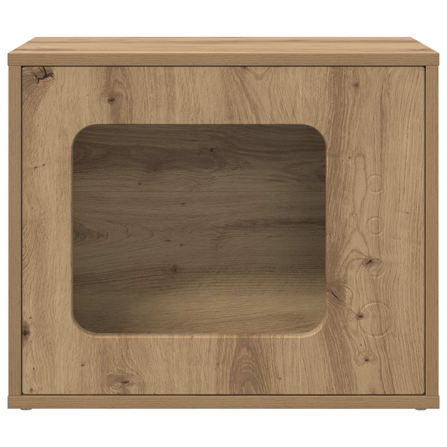 Kat Hus Artisan eg 51 x 30 x 42,5 cm Konstrueret træ