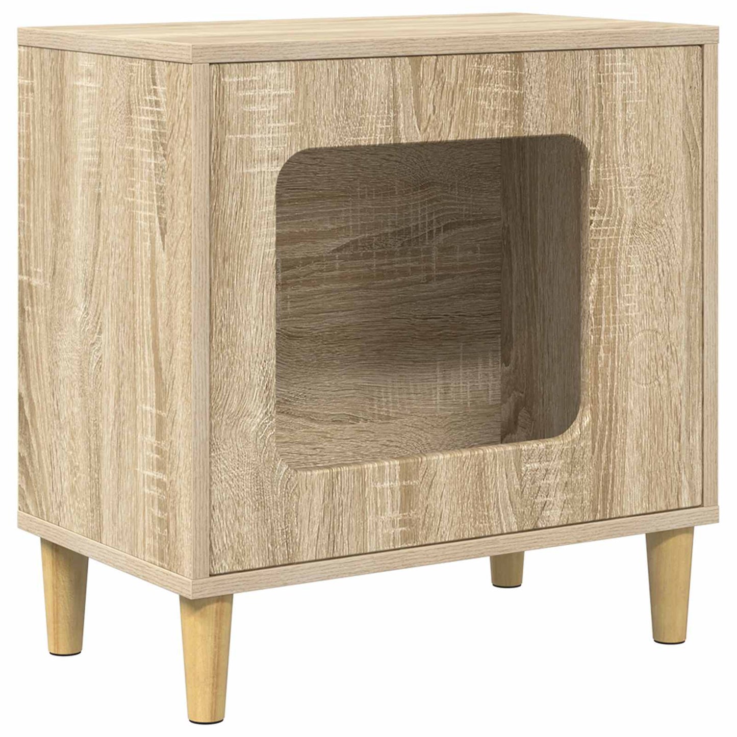Kat Hus Sonoma-eg 51 x 30 x 52 cm Konstrueret træ