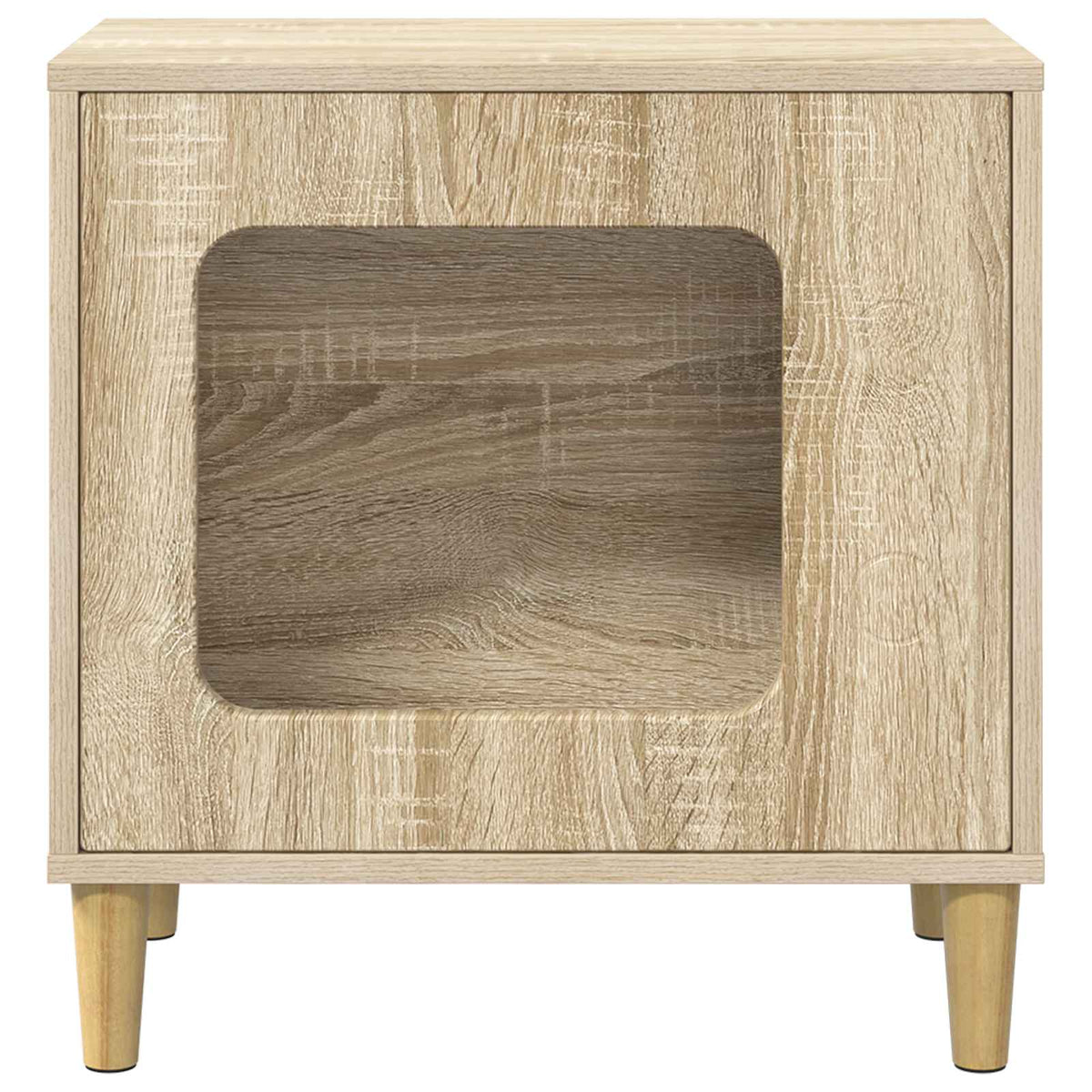 Kat Hus Sonoma-eg 51 x 30 x 52 cm Konstrueret træ