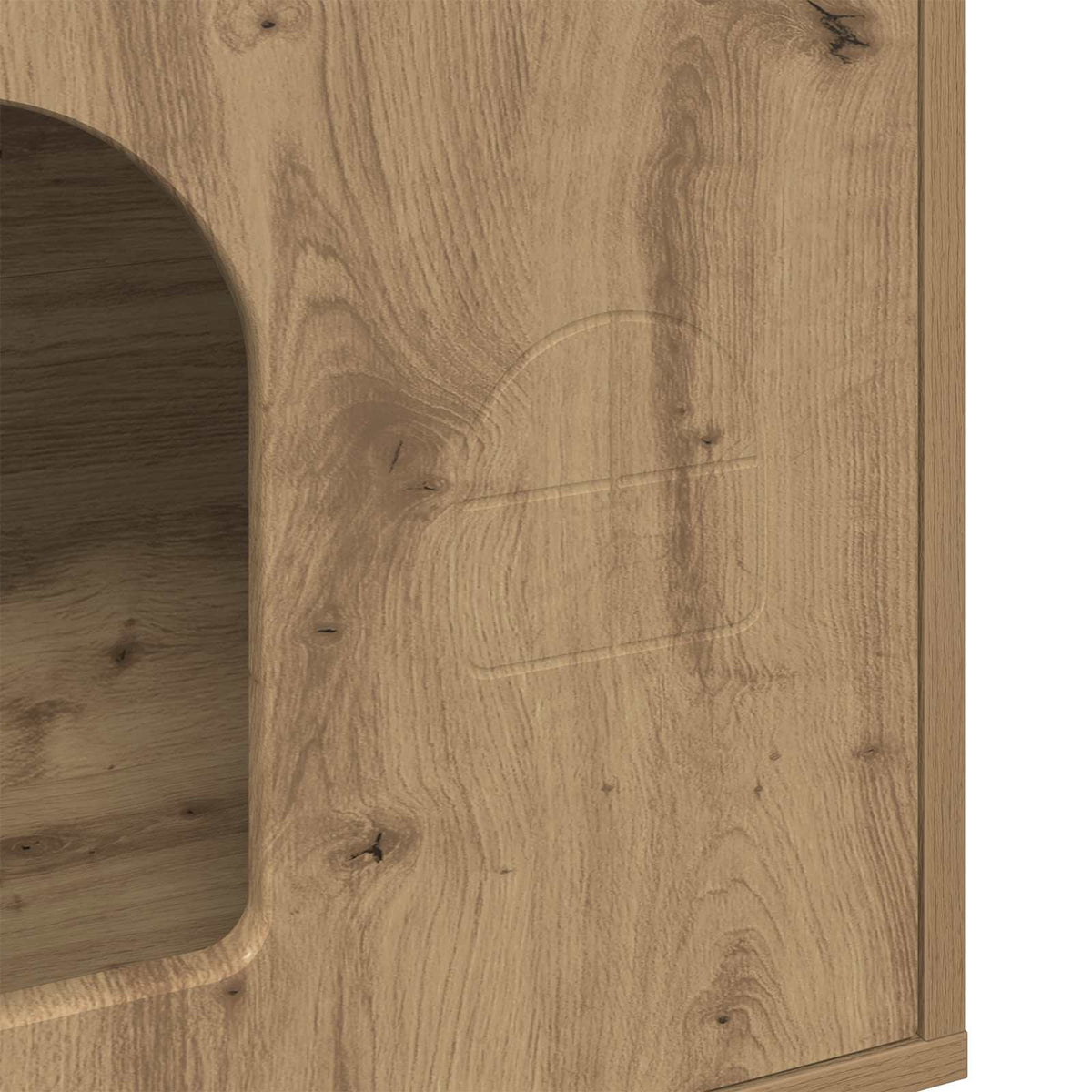 Kat Hus Artisan eg 51 x 30 x 52 cm Konstrueret træ