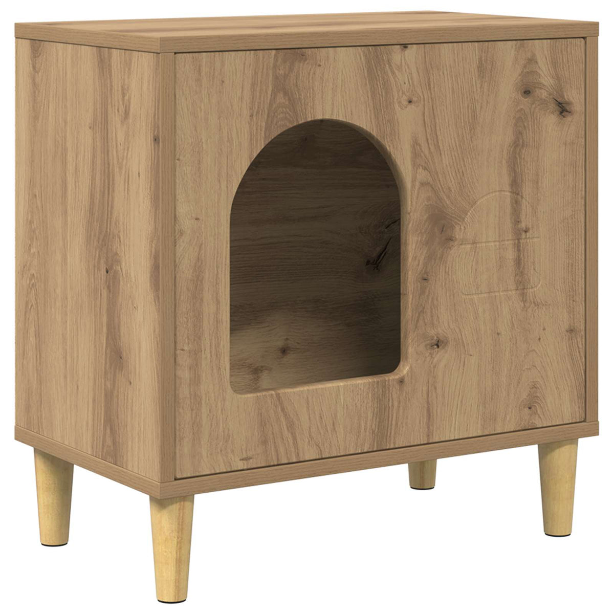Kat Hus Artisan eg 51 x 30 x 52 cm Konstrueret træ