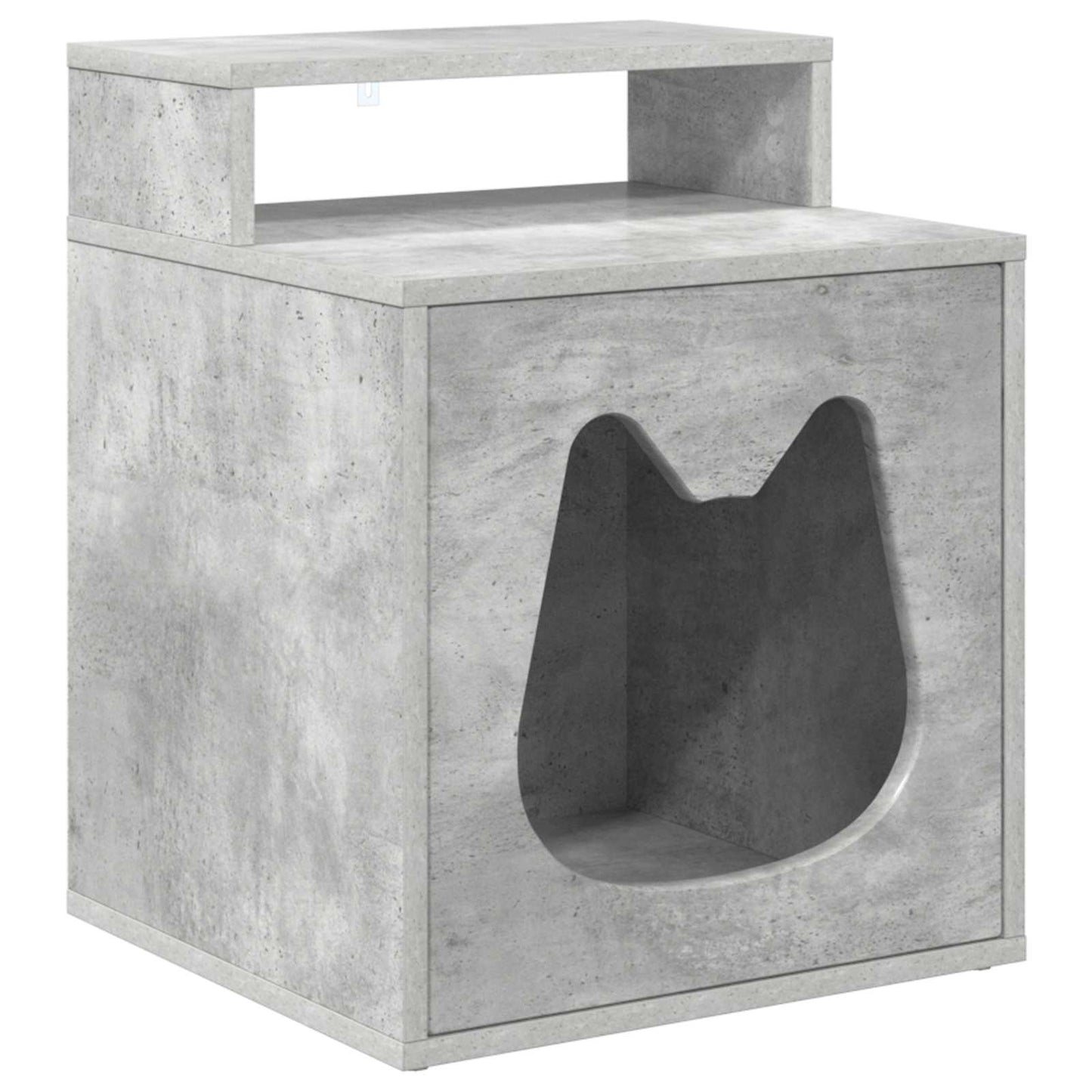 Kat Hus Beton 42,5 x 40 x 53,5 cm Konstrueret træ